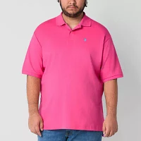 U.S. Polo Assn. Interlock Big and Tall Mens Classic Fit Short Sleeve Shirt
