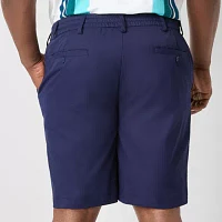 Shaquille O'Neal XLG 10 1/2" Mens Big and Tall Moisture Wicking Chino Short
