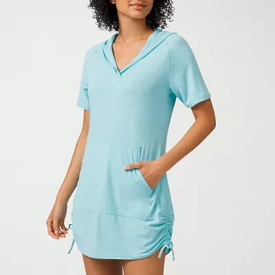 Free Country Womens Short Sleeve Floral Sundress