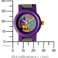 LEGO The Lego Batman Movie Batgirl Girls Multicolor Strap Watch 8020844