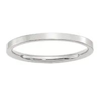 2MM Sterling Silver Wedding Band