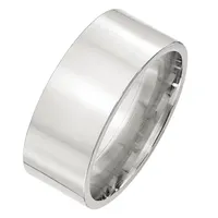 Personalized 9M Sterling Silver Wedding Band