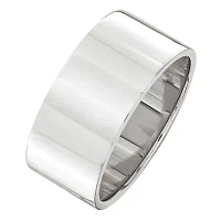 Personalized 9M Sterling Silver Wedding Band