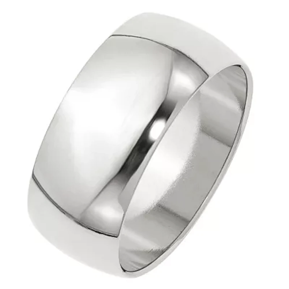 9M Sterling Silver Wedding Band