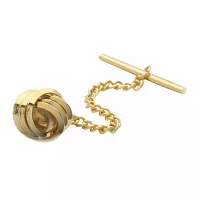 Love Knot Gold-Plated Tie Tack