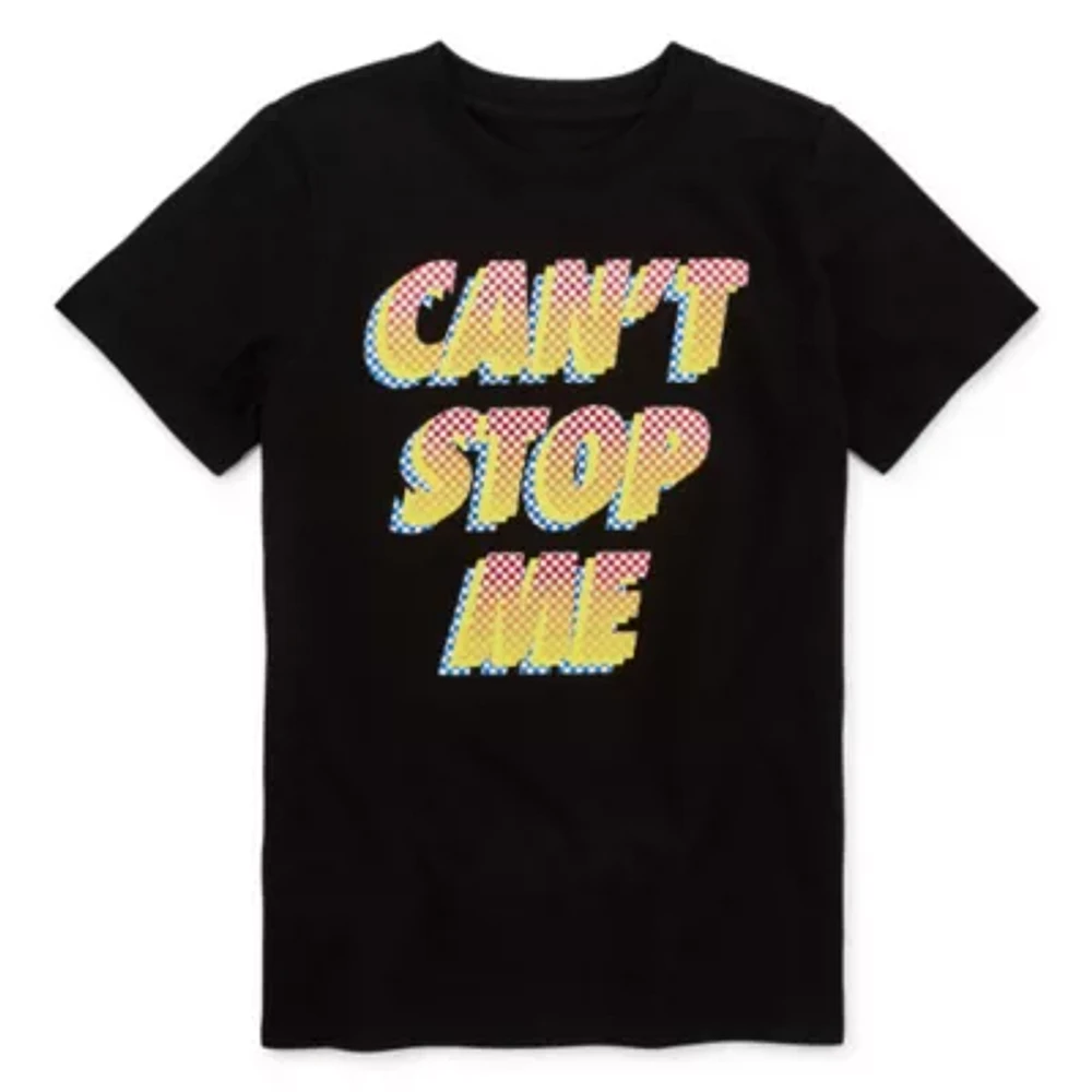 Xersion Little & Big Boys Crew Neck Short Sleeve Graphic T-Shirt