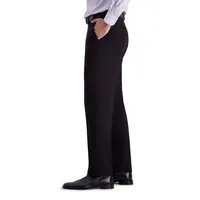 Haggar® Mens Premium Comfort Straight Fit Flat Front Dress Pant