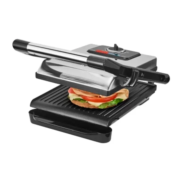 Cooks Stainless Steel Panini Grill 22308/22308C, Color: Stainless Steel -  JCPenney