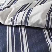 Intelligent Design Stripes Midweight Reversible Down Alternative Comforter Set