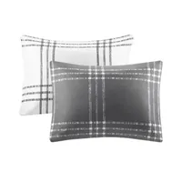 Intelligent Design Plaid Midweight Reversible Down Alternative Comforter Set