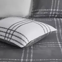 Intelligent Design Plaid Midweight Reversible Down Alternative Comforter Set