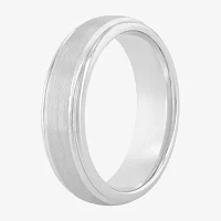 Mens 6mm Tungsten Carbide Ring