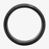 Mens 8mm Comfort-Fit Ring Tungsten