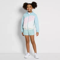 PUMA Big Girls Lightweight Windbreaker