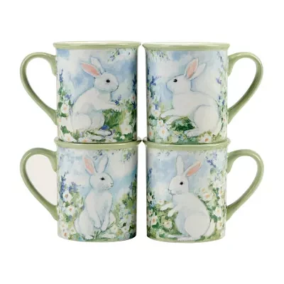 Certified International Easter Morning 4-pc. Coffee Mug