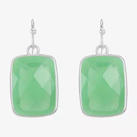 Liz Claiborne Rectangular Drop Earrings