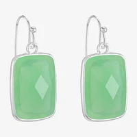 Liz Claiborne Rectangular Drop Earrings