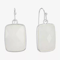 Liz Claiborne Rectangular Drop Earrings