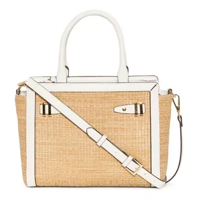 Liz Claiborne Mini Tuxedo Tote Bag