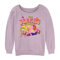 Juniors Lizzie Mcguire What Dreams Are Made Of Sweatshirt Womens Crew Neck Short Sleeve