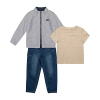 Little Lad Baby Boys 3-pc. Pant Set