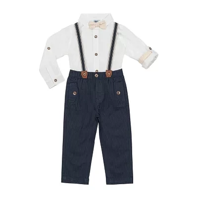 Little Lad Baby Boys 3-pc. Pant Set