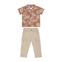 Little Lad Baby Boys 2-pc. Pant Set