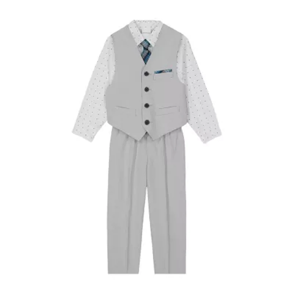 Van Heusen Toddler Boys 4-pc. Suit Set