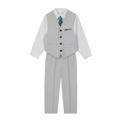 Van Heusen Toddler Boys 4-pc. Suit Set