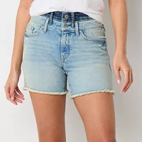 a.n.a Womens High Rise 5" Denim Short