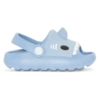 Okie Dokie Shark Toddler Boys Slide Sandals