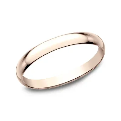 Womens 14K Rose Gold Wedding Band