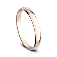 Womens 14K Rose Gold Wedding Band