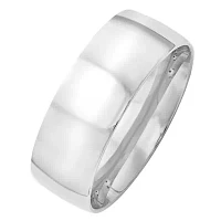 Personalized 8MM 14K Gold Wedding Band