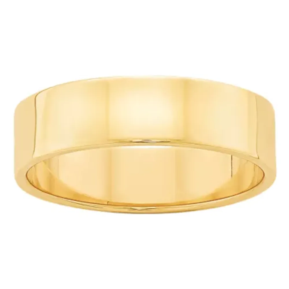 6MM 14K Gold Wedding Band