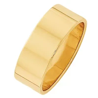 8MM 14K Gold Wedding Band