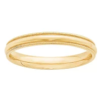 3MM 14K Gold Wedding Band