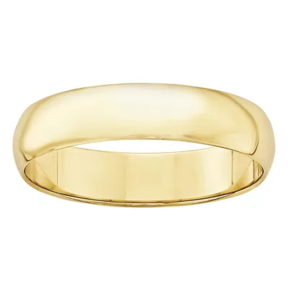 5MM 10K Gold Wedding Band