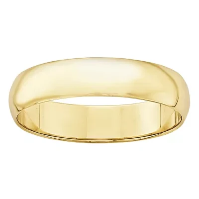 5MM 10K Gold Wedding Band