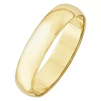 5MM 10K Gold Wedding Band