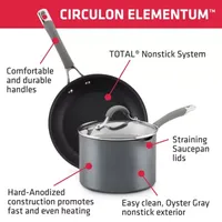 Circulon Elementum Hard Anodized 10-pc. Cookware Set