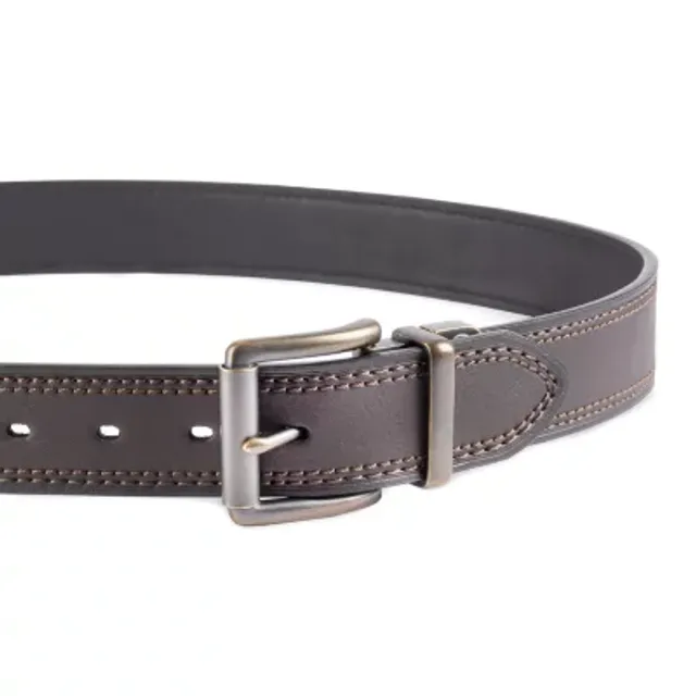 Levi's Men's Reversible Double-Prong Faux Leather Work Belt