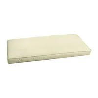 Mozaic Company 60''X19''X3'' Bench Corded Patio Seat Cushion - Natural