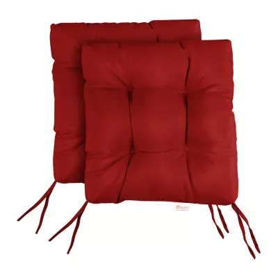Mozaic Company Sunbrella Tufted Square Seat Cushion (Set of 2)