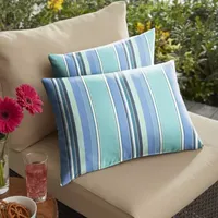 Mozaic Company Sunbrella Dolce Oasis Lumbar Pillow (Set of 2)