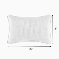 Mozaic Company 13''X20'' Corded EMB Ho Rectangular Outdoor Pillow
