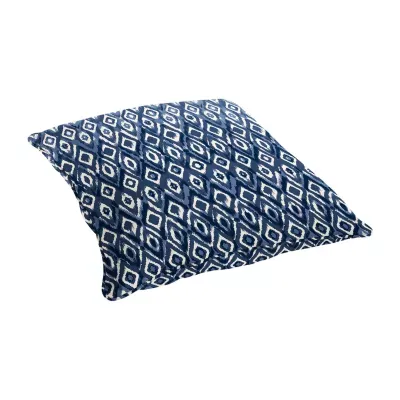 Mozaic Company 26''X26'' Corded Square Outdoor Pillow - Sakari Ink