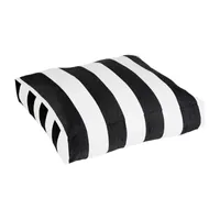 Mozaic Company 26''X26''X7'' Floor Pillow Knife Edge Outdoor - Cabana Classic