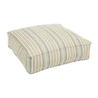 Mozaic Company 26''X26''X7'' Floor Corded Outdoor Pillow - Gav Mist