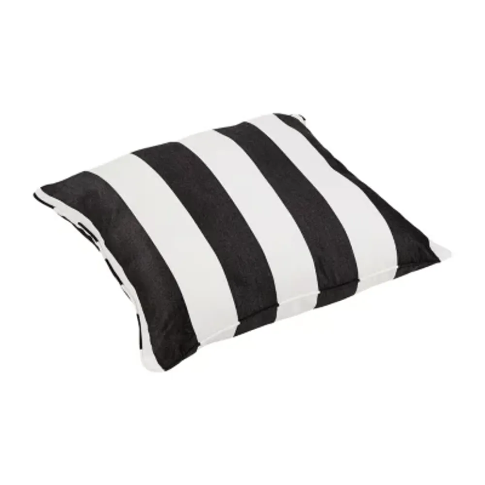 Mozaic Company 26''X26'' Floor Knife Edge Outdoor Pillow - Cabana Classic